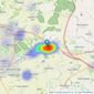 Wheatley Estates - Wheatley listings heatmap