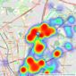 Whitegates - Walton Vale, Liverpool listings heatmap