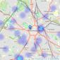 Whitegates - Wolverhampton listings heatmap