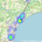 Whitehouse & Porter - Sandown listings heatmap