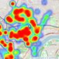 Whitman & Co - Chiswick listings heatmap