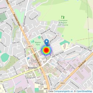 WIGGETT HOMES listings heatmap