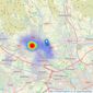 Wilcox Estate Agents - Bolton listings heatmap