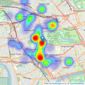 Wilfords London - Kensington listings heatmap