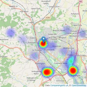 Wilkinson Grant & Co - New Homes listings heatmap