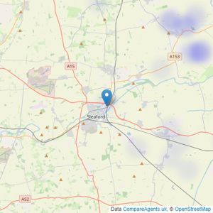 Will Barker & Co Limited - Lincolnshire listings heatmap