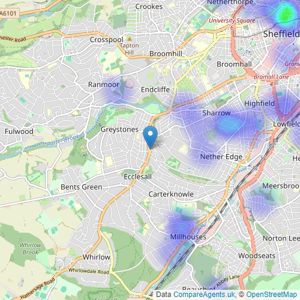 William H. Brown - Bannercross listings heatmap