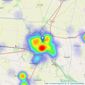 William H. Brown - Boston listings heatmap