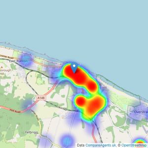 William H. Brown - Cromer listings heatmap