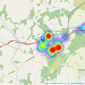 William H. Brown - Holt listings heatmap