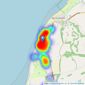 William H. Brown - Hunstanton listings heatmap