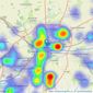 William H. Brown - Lincoln listings heatmap