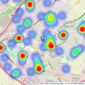 William H. Brown - Morley listings heatmap