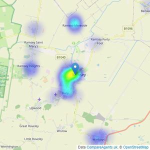 William H. Brown - Ramsey listings heatmap