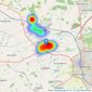 William H. Brown - Rothwell listings heatmap