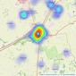 William H. Brown - Royston listings heatmap