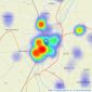 William H. Brown - Spalding listings heatmap