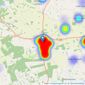 William H. Brown - Swaffham listings heatmap