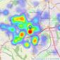 William H. Brown - Wibsey listings heatmap