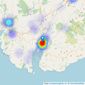 Williamson & Henry - Kirkcudbright listings heatmap