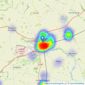 Willowgreen - Driffield listings heatmap