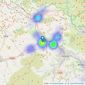 Wilman & Lodge - Cross Hills listings heatmap