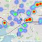 Wilson Thomas Limited - Poole listings heatmap