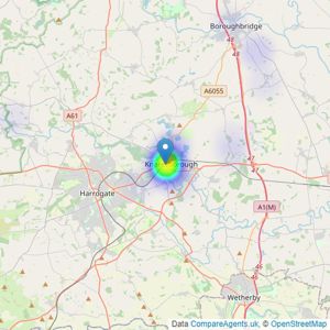 Windsor Court Properties - Knaresborough listings heatmap