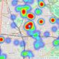 Winkworth - Hackney listings heatmap