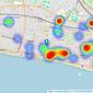 Winkworth - Hove listings heatmap