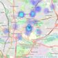 Winkworth - Northampton listings heatmap