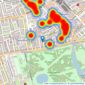 Winkworth - Paddington & Bayswater listings heatmap