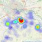 Winkworth - Poringland listings heatmap