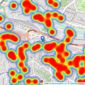 Winkworth - Westbourne listings heatmap