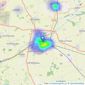 Wisemove - Sleaford listings heatmap