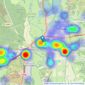 Woolley & Wallis - Ringwood listings heatmap