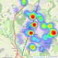 Wrights of Welwyn Garden City - Welwyn Garden City listings heatmap