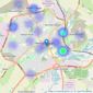 Wych Estate Agents - Wellingborough listings heatmap