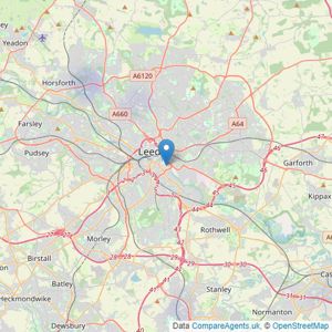 Yorkshire Housing (Re-sale) - Dyson Chambers listings heatmap