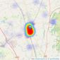 Youngs RPS - Northallerton listings heatmap