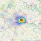 YOUR MOVE - Bennetts - Norwich listings heatmap