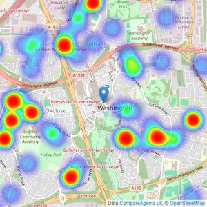 YOUR MOVE Chris Stonock - Washington listings heatmap