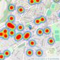 YOUR MOVE Chris Stonock - Winlaton listings heatmap