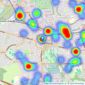 Your Move - Dartford listings heatmap