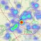 Your Move - Doncaster listings heatmap