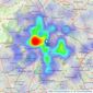 Your Move - Dudley listings heatmap