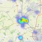 Your Move - Hitchin listings heatmap