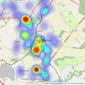 Your Move - Kirkby-In-Ashfield listings heatmap