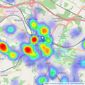 Your Move - Maidstone listings heatmap