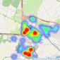 Your Move - Polegate listings heatmap